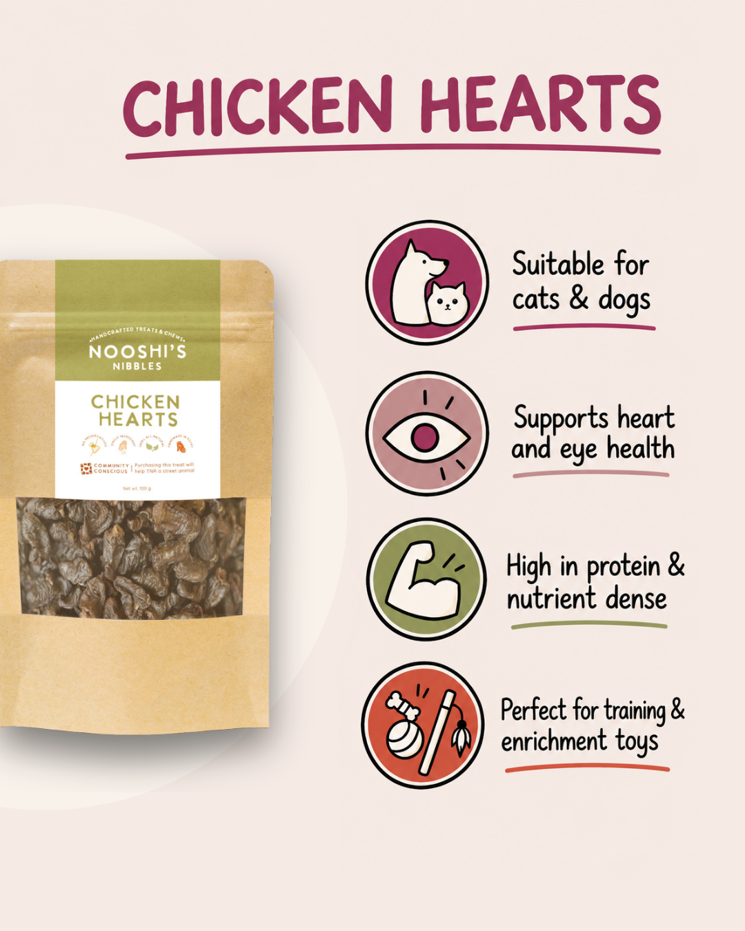 Chicken Hearts