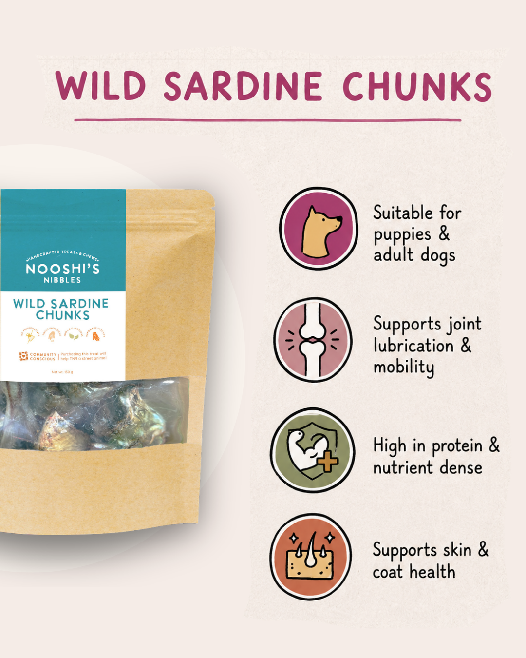 Wild Sardine Chunks